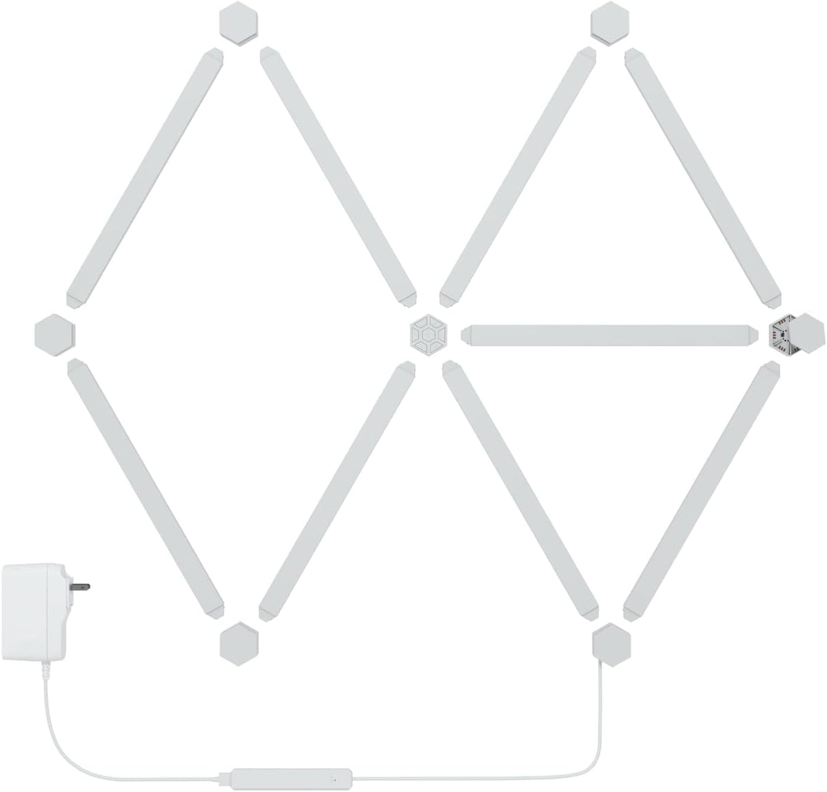 Nanoleaf Lines 60 Degrees Starter Kit, 9 Smart Light Bars LED RGBW Room Decor