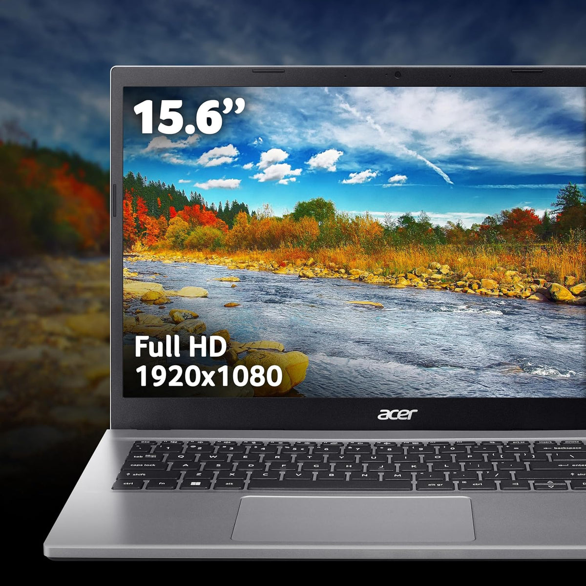 Acer Aspire 3 A315-59 Laptop - Intel Core i5-1235U, 8GB, 256GB SSD, Integrated Graphics, 15.6" Full HD, Windows 11, Silver