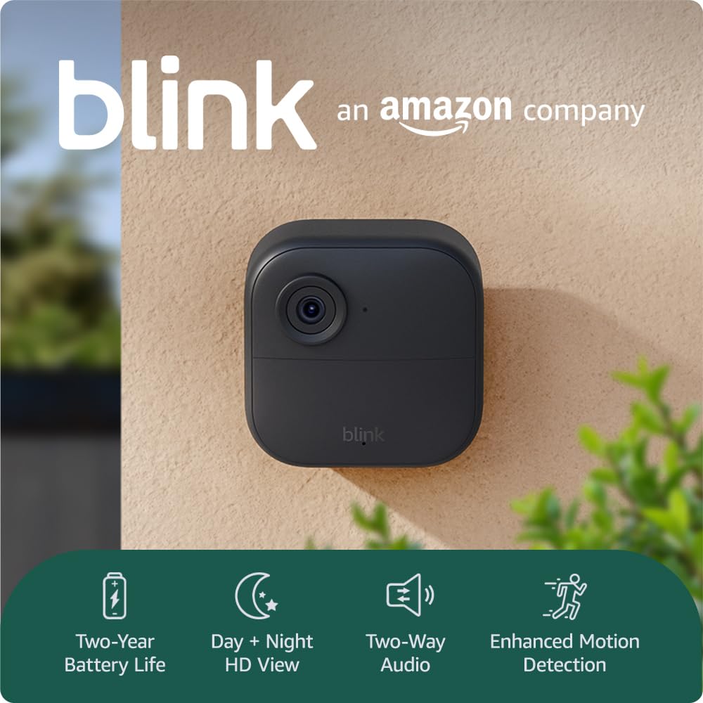 Blink Outdoor 4 | 1-Camera System | Wireless HD Smart Security Camera | 2-Year Battery Life