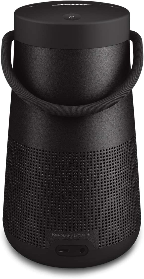 Bose SoundLink Revolve+ II | Portable Bluetooth Speaker | 360° Sound | Black