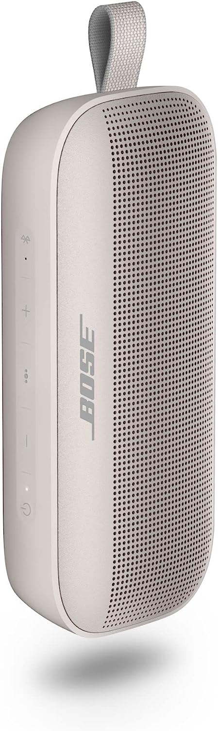 Bose SoundLink Flex | Bluetooth Portable Speaker, Wireless Waterproof Speaker for Outdoor Travel | White