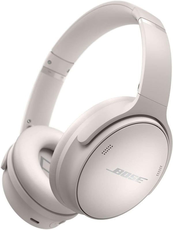 Bose QuietComfort® 45 | Bluetooth Wireless Noise Cancelling Headphones with Microphone for phone calls - White Smoke