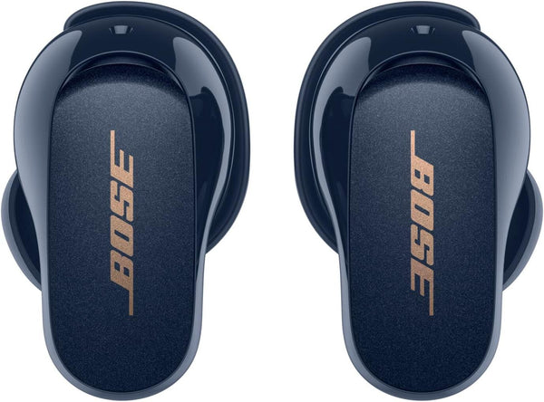 Bose QuietComfort Earbuds II, Wireless, Bluetooth, World’s Best Noise Cancelling In-Ear Headphones with Personalized Noise Cancellation & Sound, Midnight Blue
