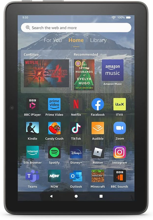 Amazon Fire HD 8 Plus tablet | 8-inch HD display | 64 GB | 30% faster processor | 3 GB RAM