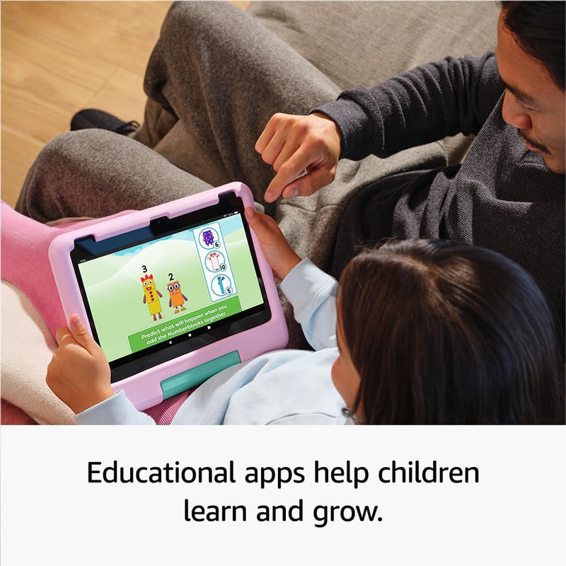 Amazon Fire HD 10 Kids Tablet | ages 3-7, 10.1" Screen | 13th Gen 2023 | 32 GB | Blue