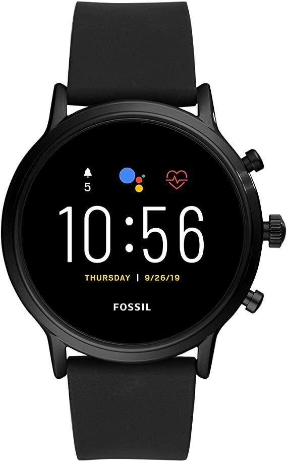 Fossil Men's Smartwatch | Black | Gen 5 | NFC, Heart Rate, Smartphone Notifications