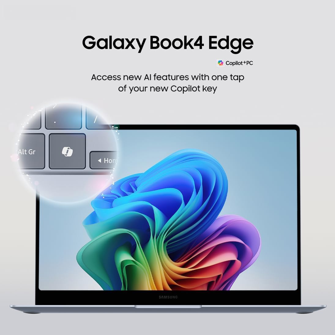 Samsung Galaxy Book4 Edge | 16" 3K AMOLED Touchscreen Laptop | Snapdragon X Elite | 1 TB SSD