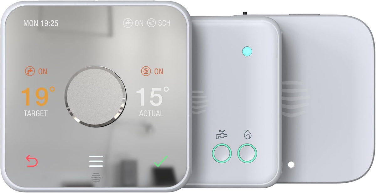 Hive Thermostat for Heating and Hot Water Control (Conventional boilers) | with Nano 3 Wi-Fi Hub | 2025