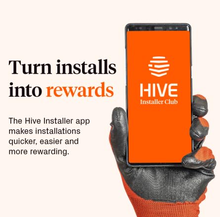 Hive Thermostat For Heating Control (Combi Boilers), With Hive Nano 3 Hub (OpenTherm), White, A Combi Boiler is Required