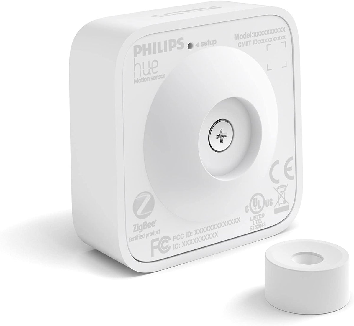 Philips Hue Indoor Motion Sensor, Intelligent Smart Home Wireless Lighting Accessory, App Controlled, White