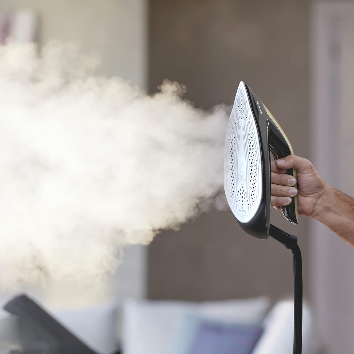 Philips PerfectCare Steam Generator Iron 8000 Series | Speed Mode, Auto Steam, No Burns Guarantee PSG8130/80