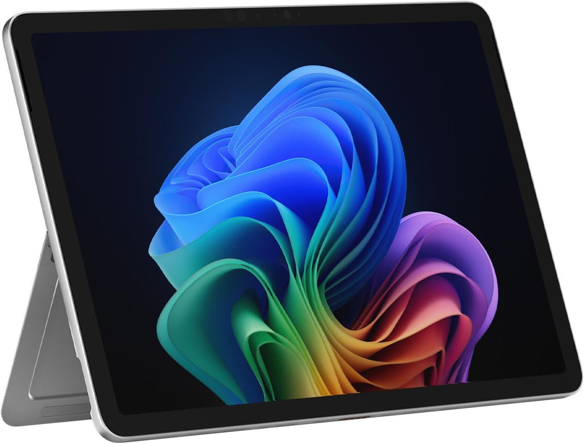 Microsoft Surface Pro | Copilot+ PC | 12” LCD Touchscreen | Snapdragon® X Plus | 16GB RAM | 256GB SSD | Platinum