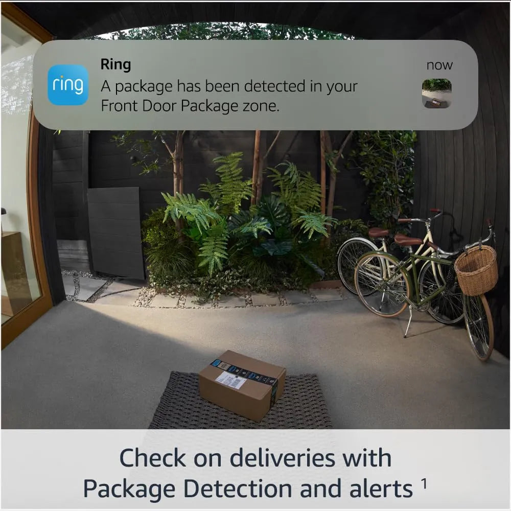 Ring Battery Video Doorbell Pro | 1536p HD | 3D Motion | Wireless | 2024