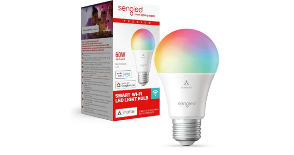 Sengled LED Smart Light Bulb E27 Edison Screw Matter Enabled Mult