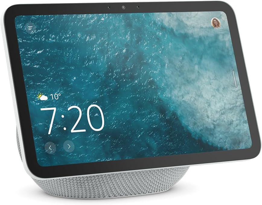 Amazon Echo Show 8 (2025) Smart Speaker with 8.7" Screen & Alexa Voice Recognition & Control, Glacier White