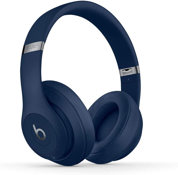 Genuine Beats by Dr. Dre Studio3 Wireless Noise Cancelling Over-Ear Headphones -Blue