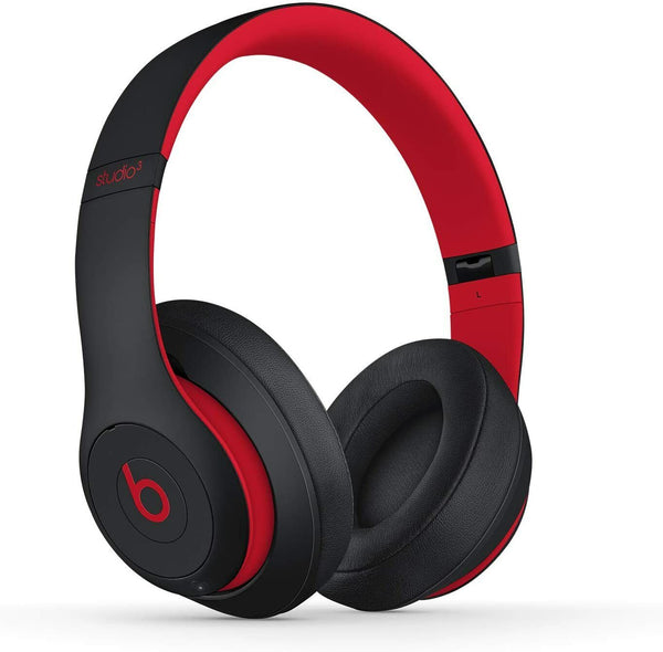 Beats by Dr. Dre Studio3 Wireless Noise Cancelling Over-Ear Headphones Defiant Black-Red