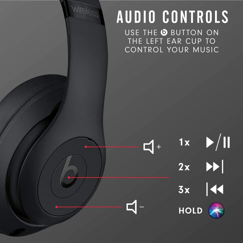 Beats by Dr. Dre Studio3 Wireless Noise Cancelling Over-Ear Headphones - Matte Black