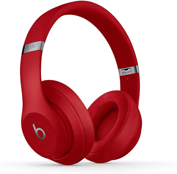 Genuine Beats by Dr. Dre Studio3 Wireless Noise Cancelling Over-Ear Headphones - Red