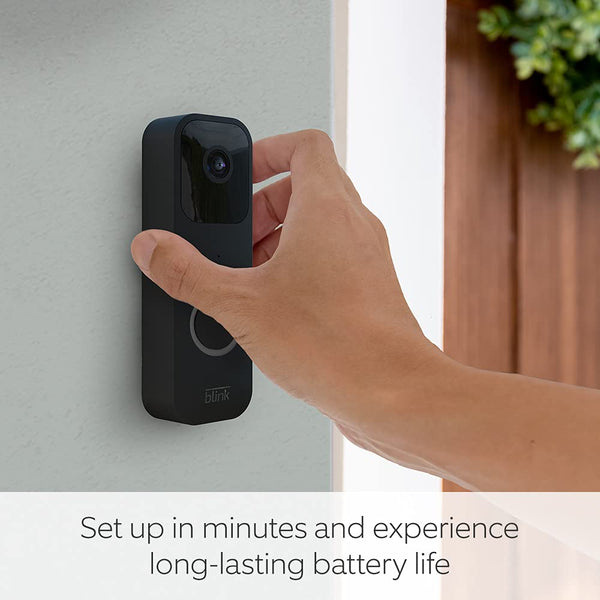 Blink Doorbell Battery Powered or Wired HD Video Motion Detection