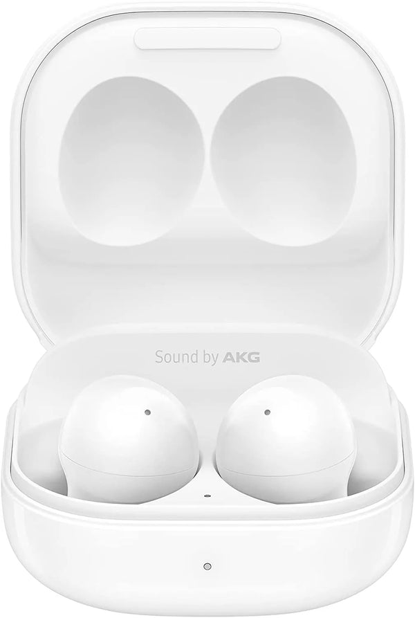 Samsung Galaxy Buds2 Bluetooth Earbuds, Water Resistant, White (UK Version)