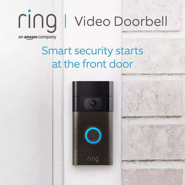 Ring venetian deals bronze video doorbell