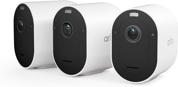Arlo Pro 5 | 3 Camera System | Outdoor Security Camera | Battery | Black