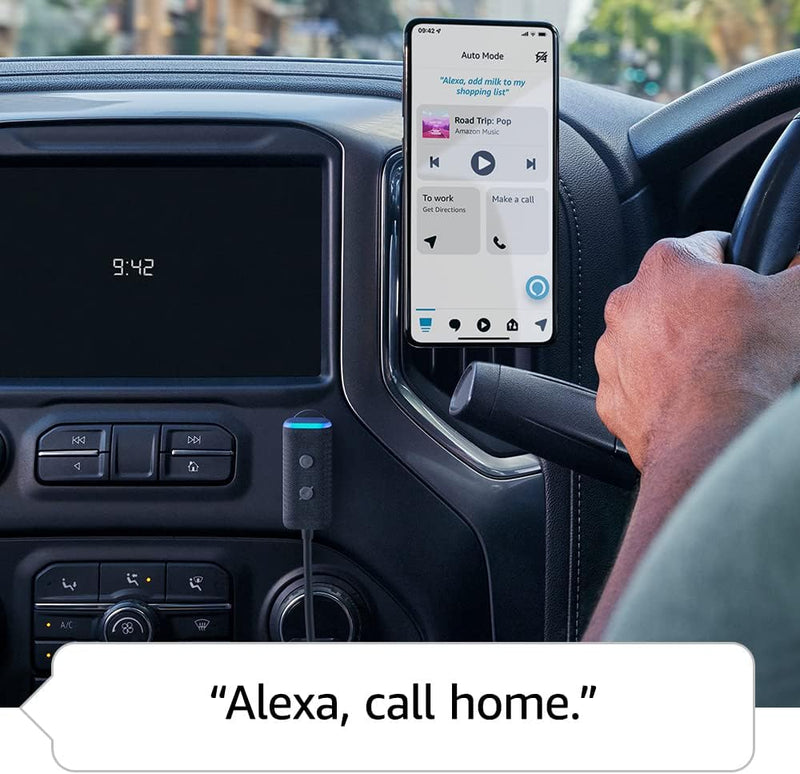 Amazon Echo Auto (2nd generation) | Add Alexa voice assistant to your car