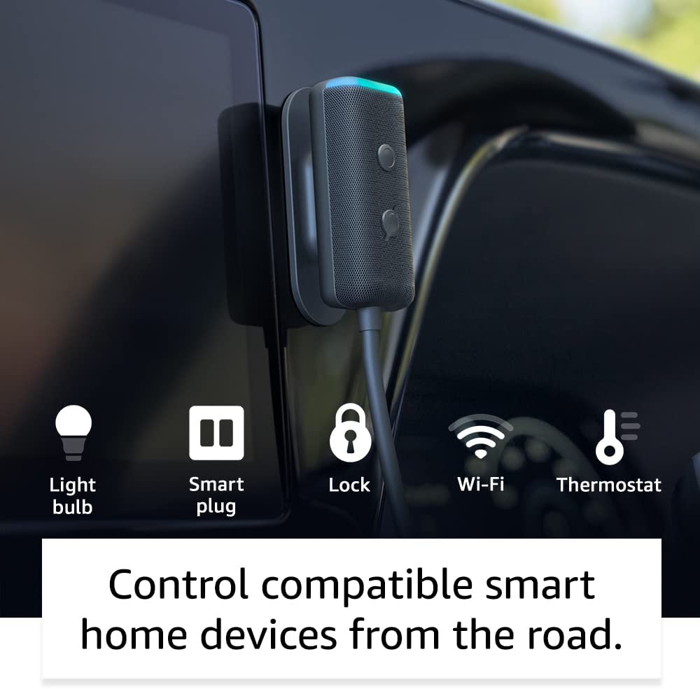 Amazon Echo Auto (2nd generation) | Add Alexa voice assistant to your car