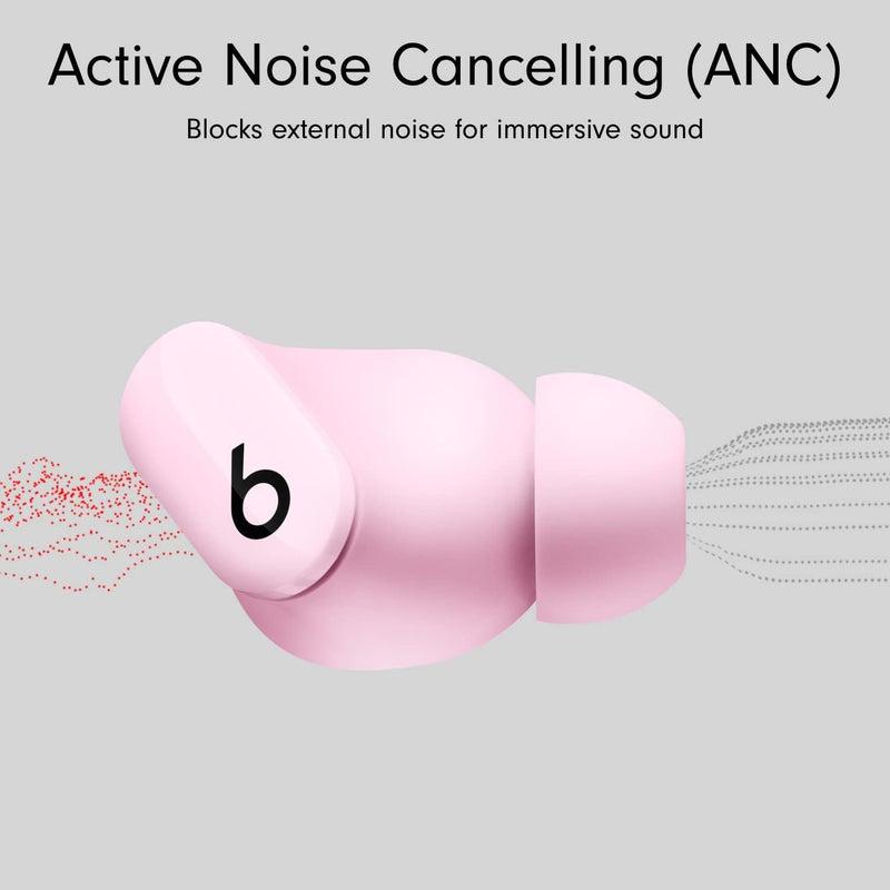Beats by Dr. Dre Studio Buds | True Wireless Noise Cancelling Earbuds | Sunset Pink