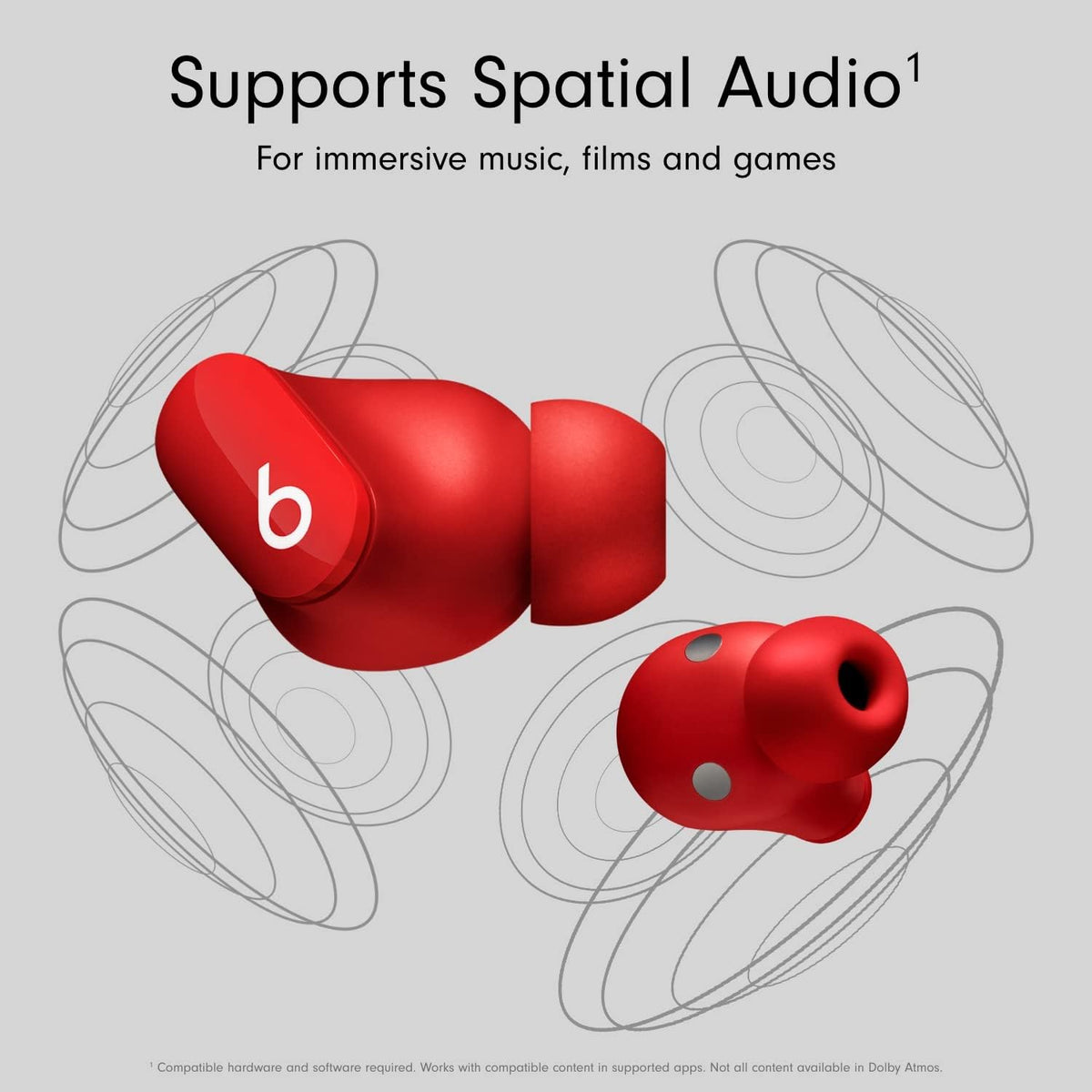 Beats Studio Buds – True Wireless Noise Cancelling Earbuds - Red