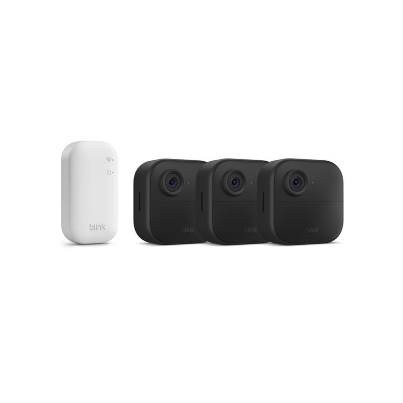 Blink Outdoor 4 | Security Camera System – Wireless HD | 3-Camera Kit | 2025