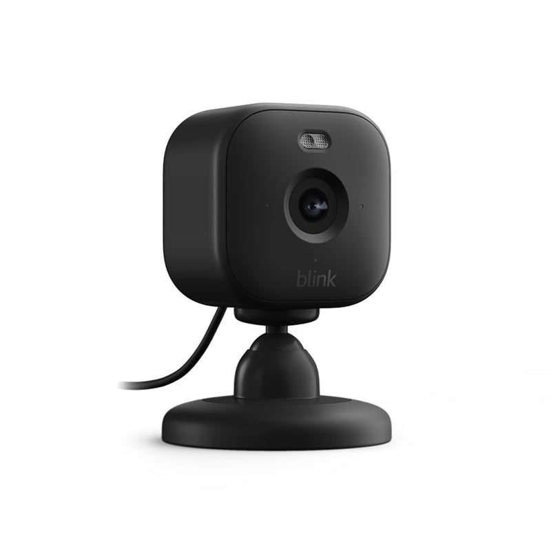 Blink Mini – Plug-in Smart Security Camera Way Audio Weatherpr