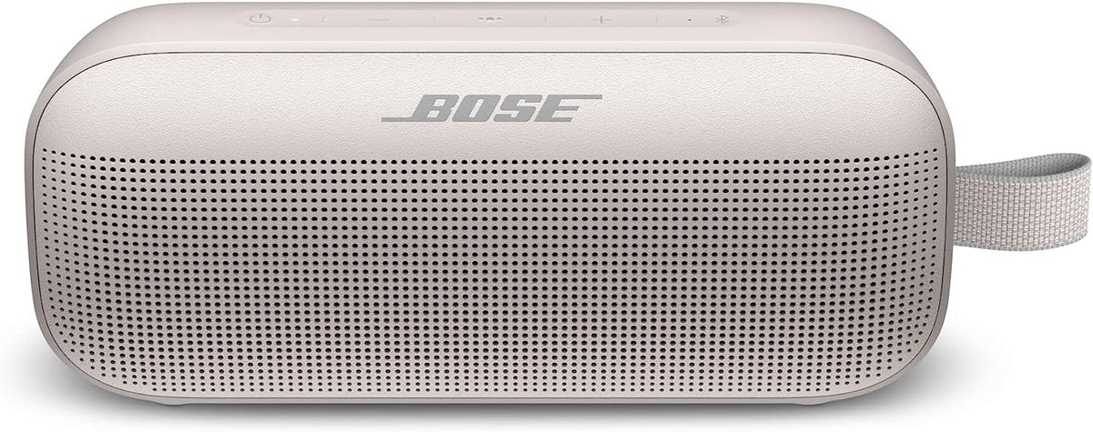 Bose SoundLink Flex |  Bluetooth Portable Speaker, Wireless Waterproof Speaker for Outdoor Travel | White