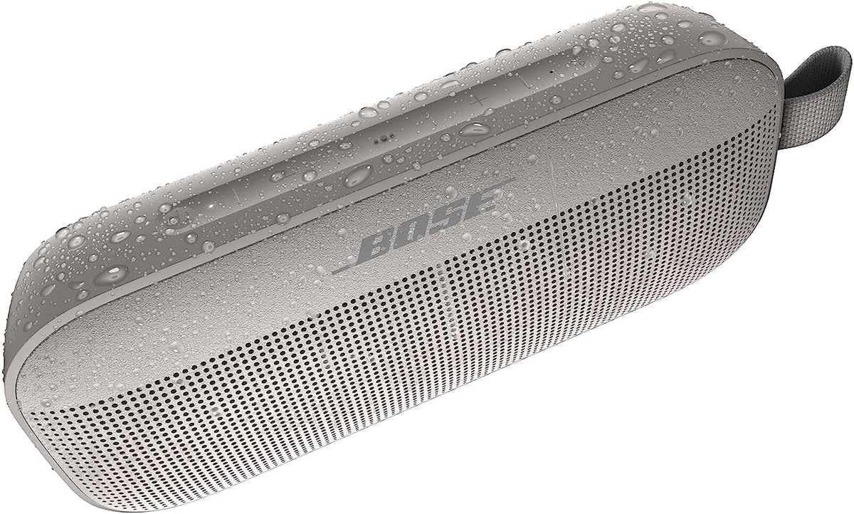 Bose SoundLink Flex |  Bluetooth Portable Speaker, Wireless Waterproof Speaker for Outdoor Travel | White
