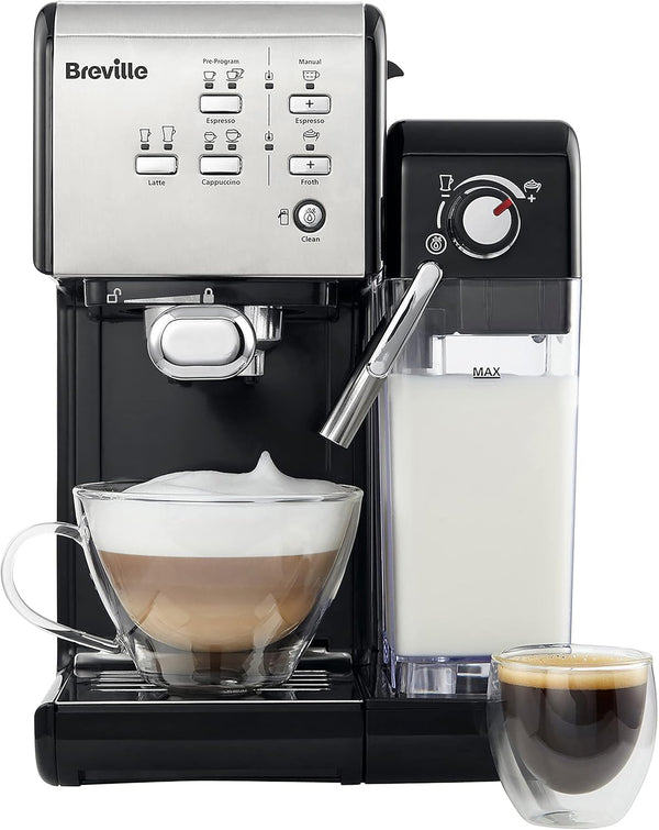Breville One-Touch CoffeeHouse | Espresso & Cappuccino Machine | Black