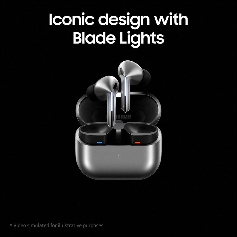 Samsung Galaxy Buds3 Pro | AI Noise Cancelling | 360 Audio | Hi-Fi Sound | Grey