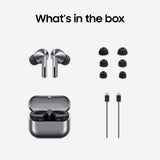 Samsung Galaxy Buds3 Pro | AI Noise Cancelling | 360 Audio | Hi-Fi Sound | Grey