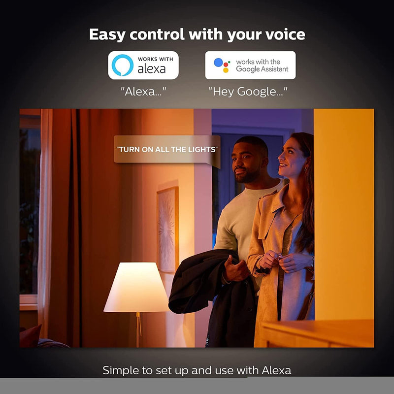 Philips Hue B22 BC White & Colour Ambiance Smart Light Bulb 1100 Lumen