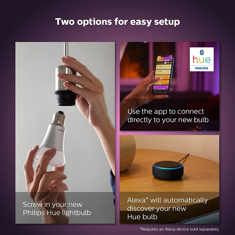 Philips Hue B22 White & Colour Ambiance Smart Bulb | 1100 Lumen