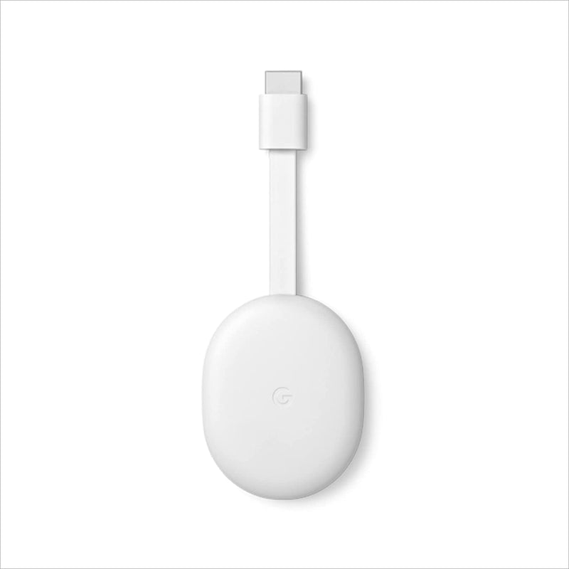 Chromecast with Google TV (4K) Sky Blue – Streaming entertainment on your TV with voice search – Watch films, TV programmes and Netflix in 4K HDR