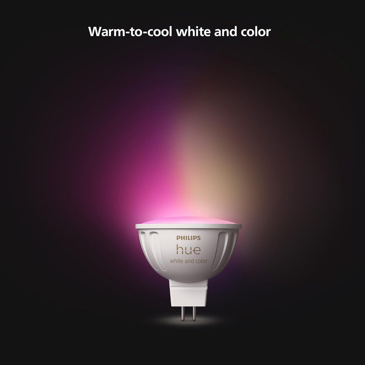 Philips Hue MR16 Bulb | Colour Ambiance | Smart Spotlight Lighting | Bluetooth