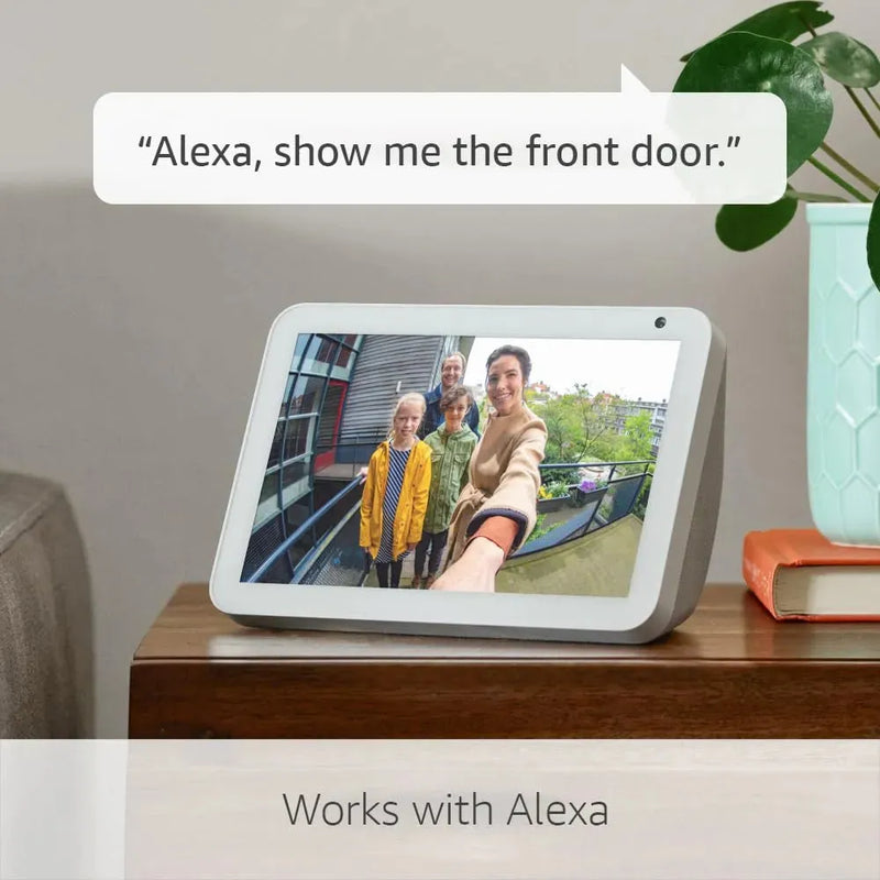 Echo Devices Alexa Show Me The Front Door Ring Peephole Camera