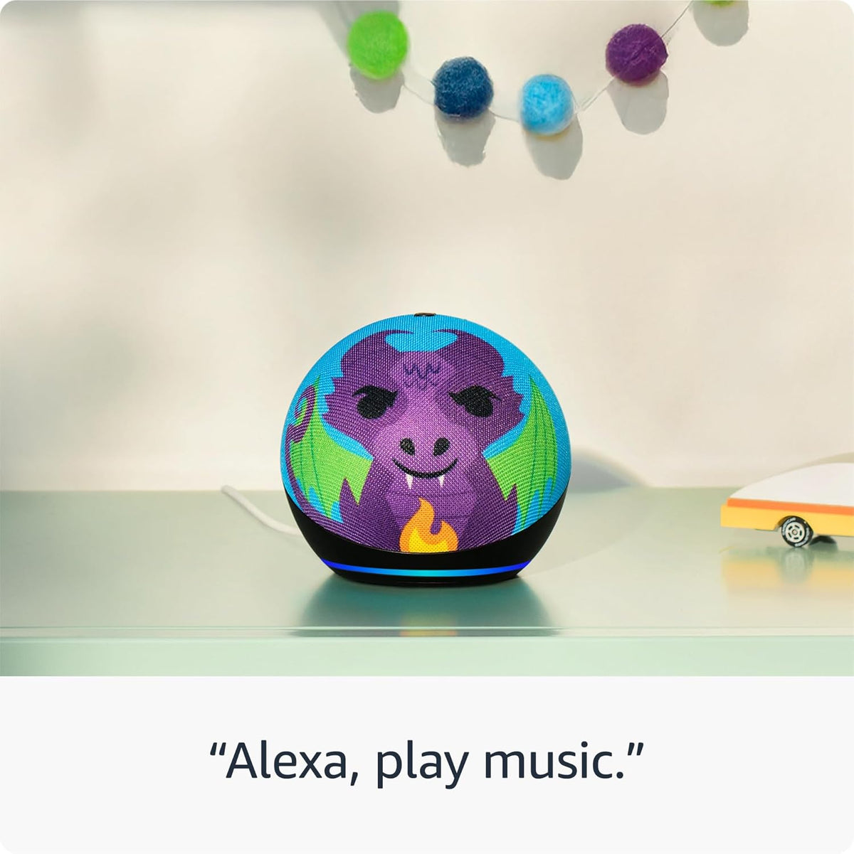 Amazon Echo Dot Kids (5th Generation) | Smart Speaker with Alexa | 1-Year Amazon Kids+ Included | 2-Year Worry-Free Guarantee | Stardust