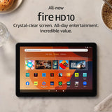 Amazon Fire HD 10 Tablet | 13th Gen 2023 | 10.1" | 3 GB RAM | 32 GB | Black