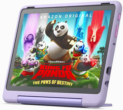 Amazon Fire HD 10 Kids Pro | 10.1" | 32GB | Ages 6-12 | Happy Day