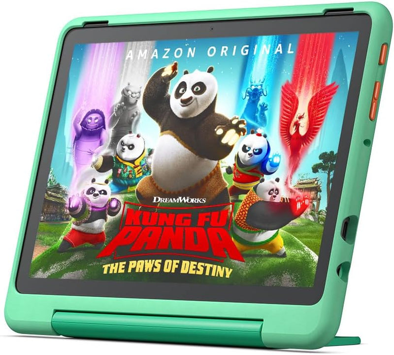 Amazon Fire HD 10 Kids Pro tablet | Ages 6-12 | 10.1" Screen | Slim case, 13th Gen 2023 | 32 GB | Mint