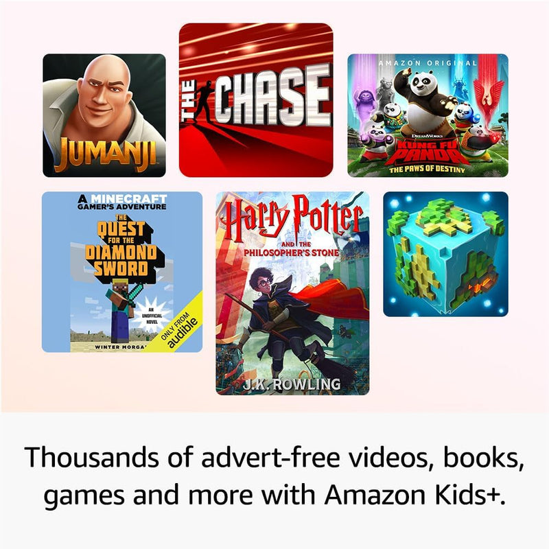 Amazon Fire HD 10 Kids Pro tablet | Ages 6-12 | 10.1" Screen | Slim case, 13th Gen 2023 | 32 GB | Mint