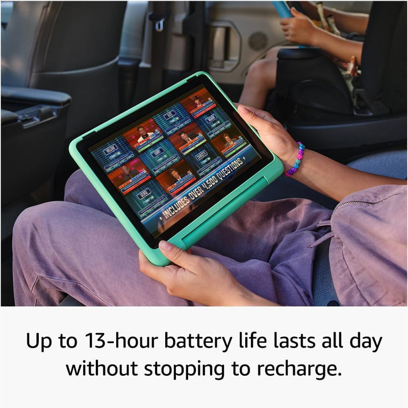 Amazon Fire HD 10 Kids Pro tablet | Ages 6-12 | 10.1" Screen | Slim case, 13th Gen 2023 | 32 GB | Mint