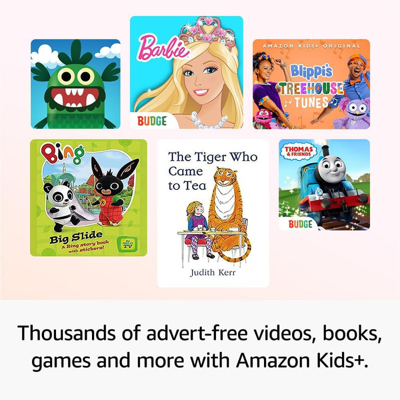 Amazon Fire HD 10 Kids Tablet | Ages 3–7 | 10.1" Screen | 32 GB | Pink | 2023 13th Generation